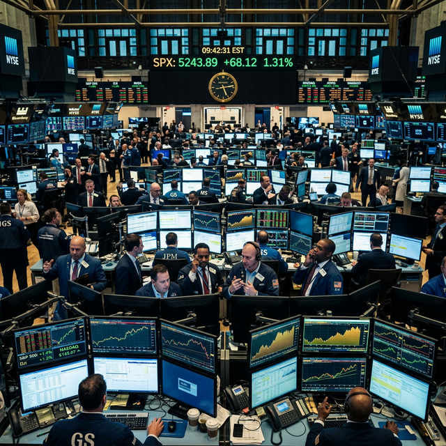 Wall Street Trading Floor